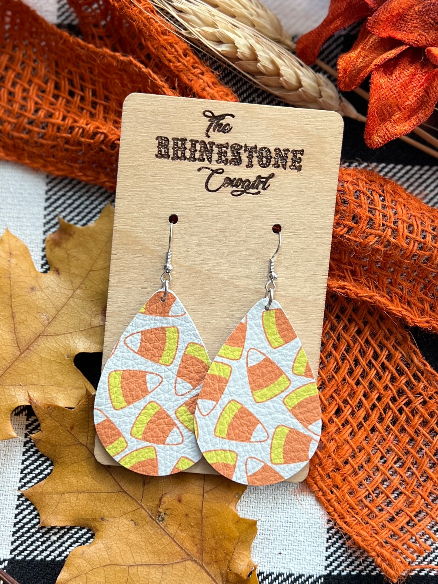 Candy Corn Teardrops
