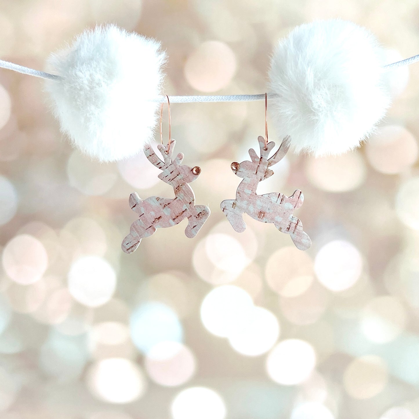 Blush and Rose Gold Reindeer Games