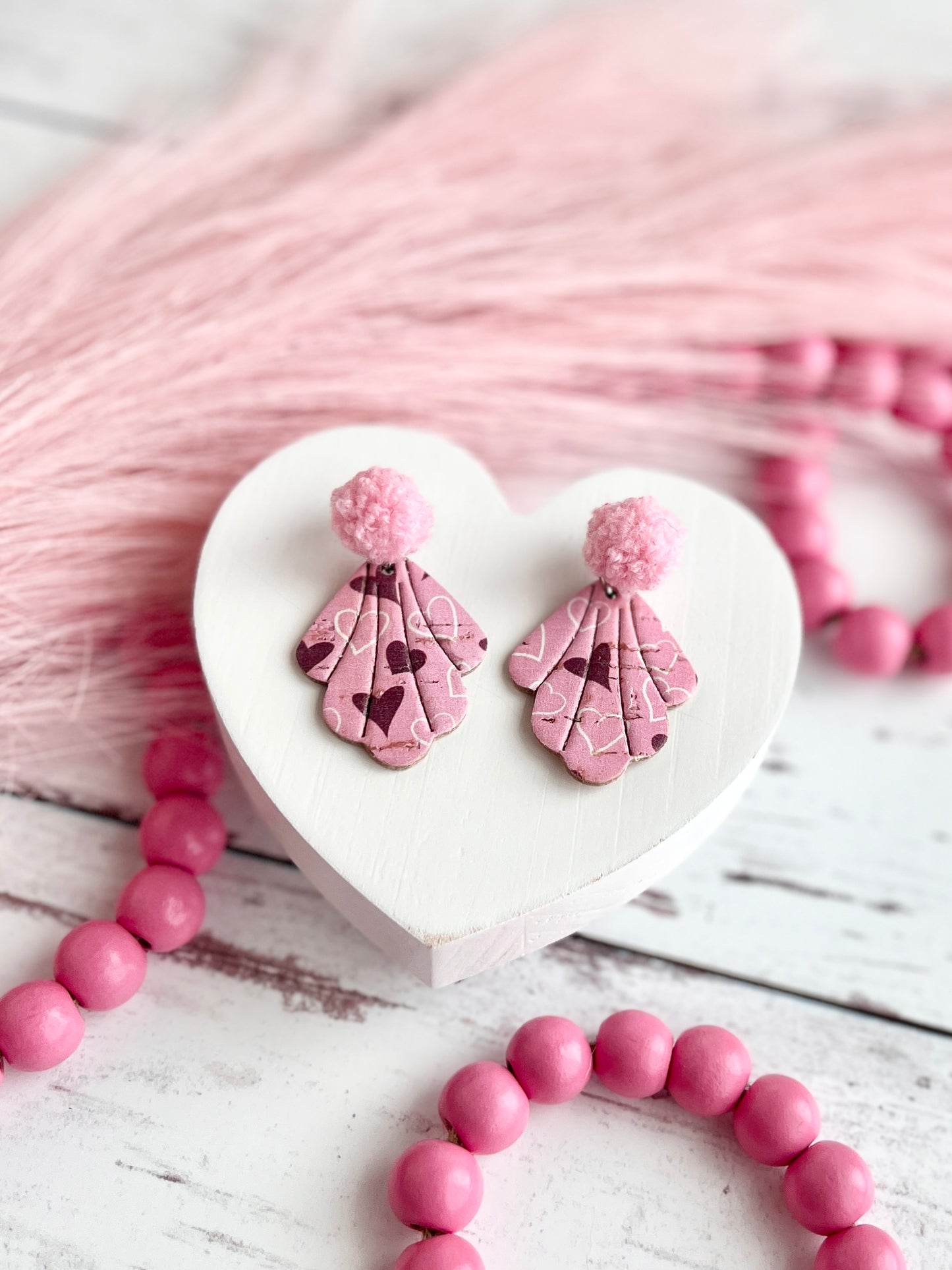 Pink Sweater Scallops