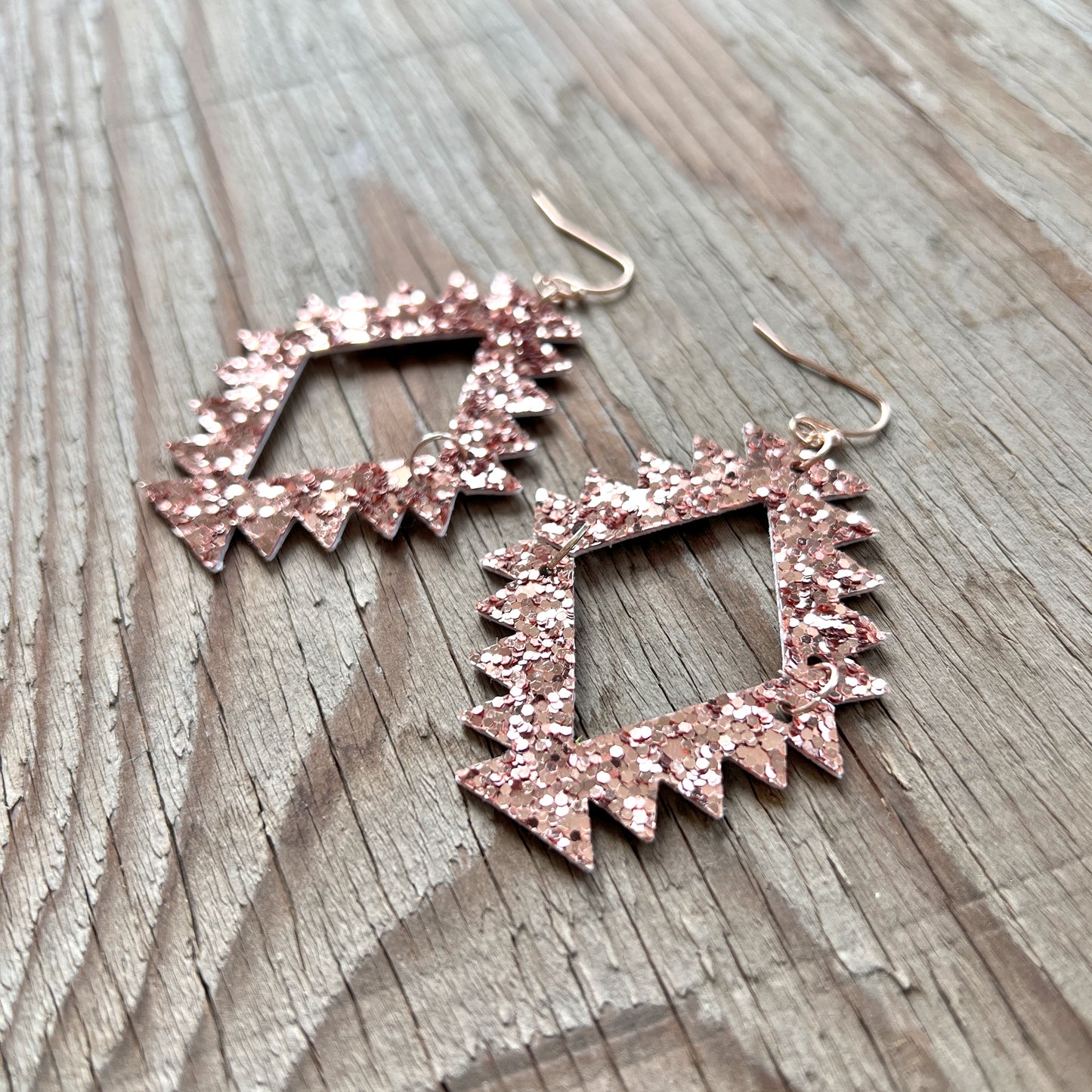Rose Gold Mescalero Split Aztec