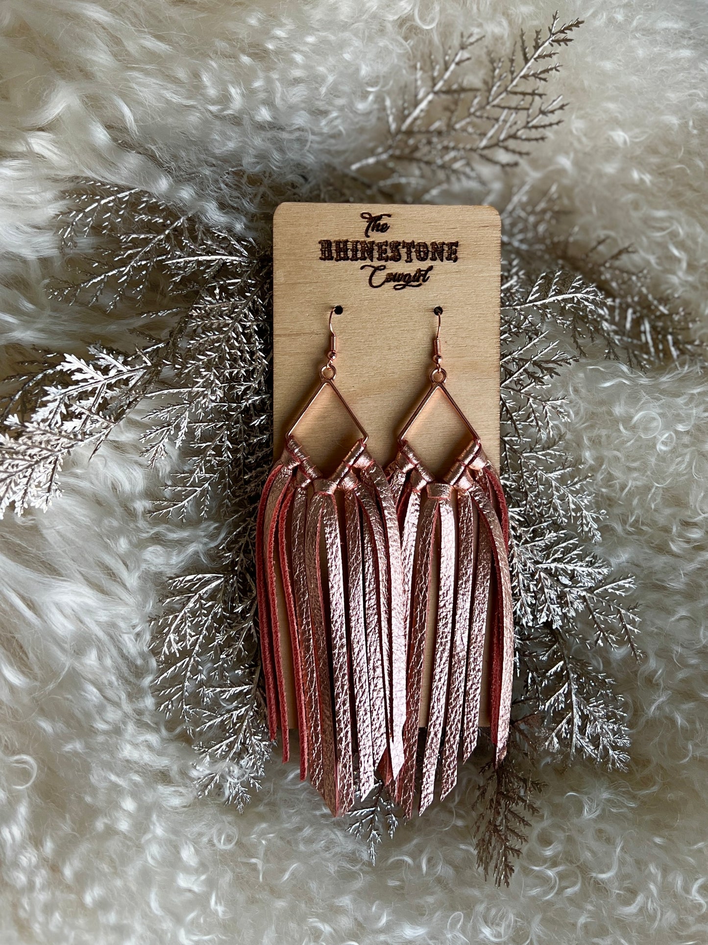 Rose Gold Free Spirit Diamond Fringe