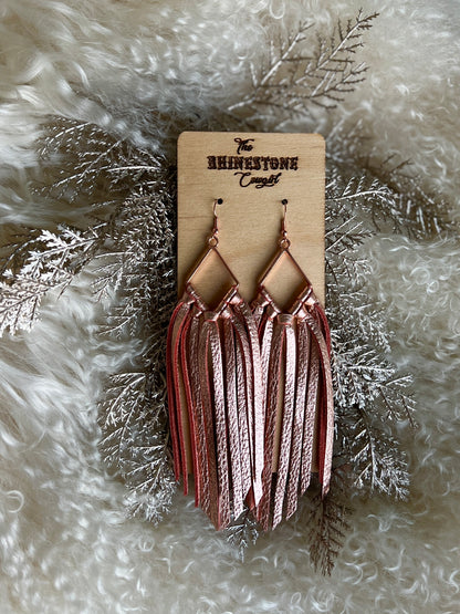 Rose Gold Free Spirit Diamond Fringe