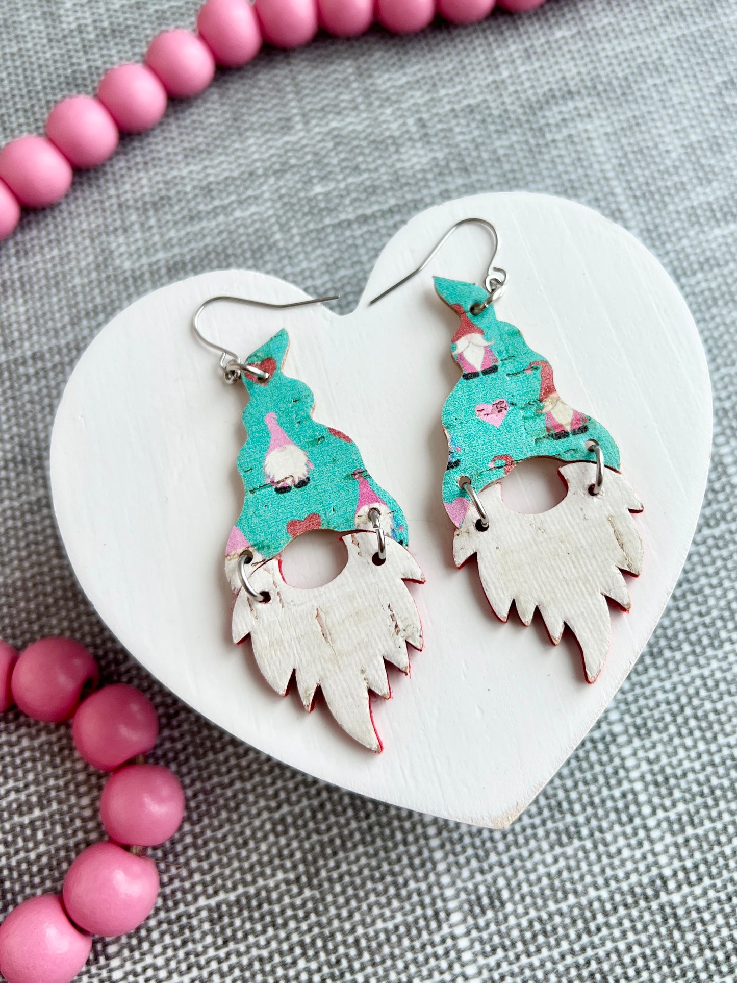 Turquoise Heart Gnomes