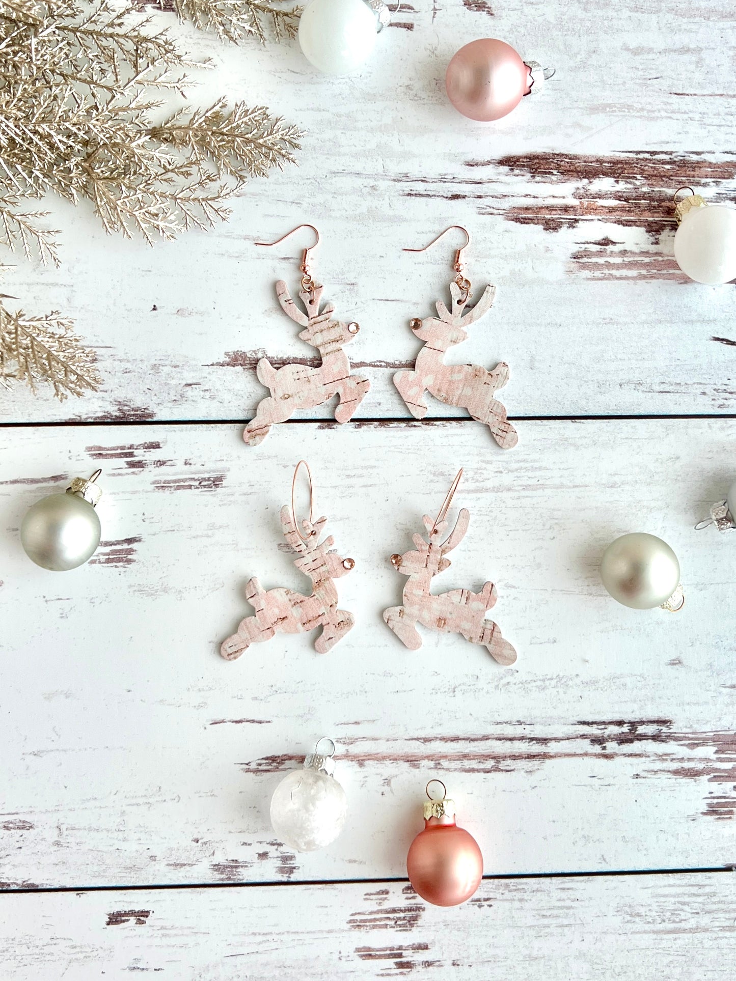 Blush and Rose Gold Reindeer Games