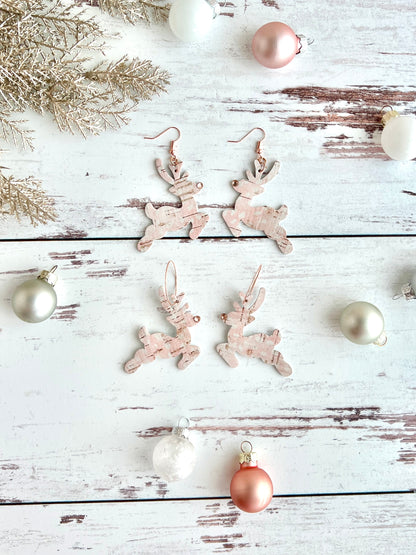 Blush and Rose Gold Reindeer Games