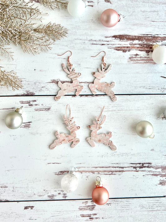 Blush and Rose Gold Reindeer Games