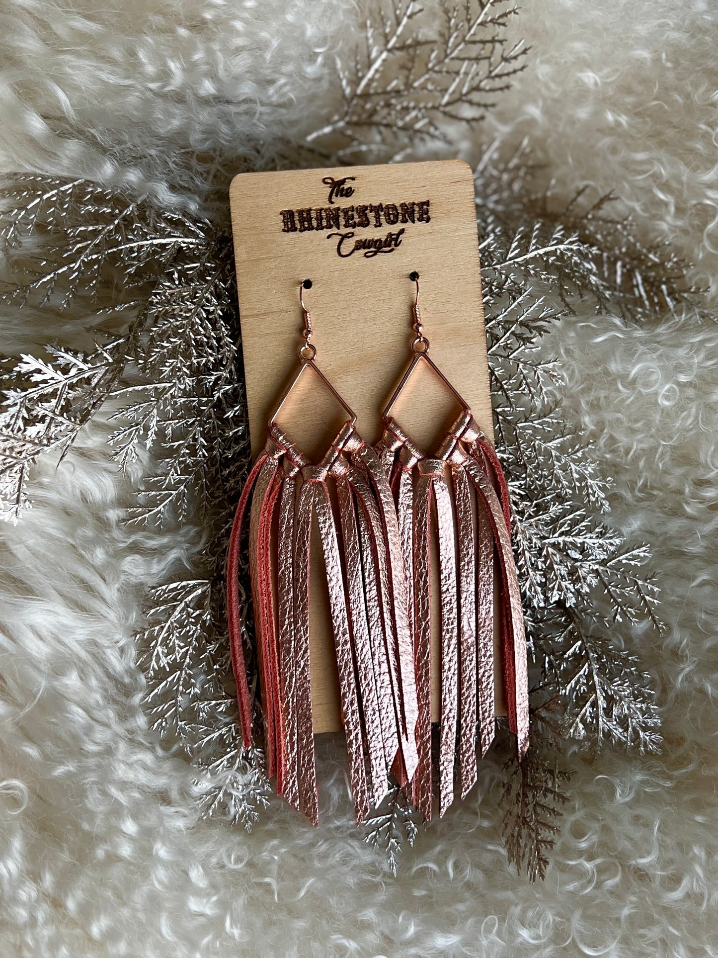 Rose Gold Free Spirit Diamond Fringe