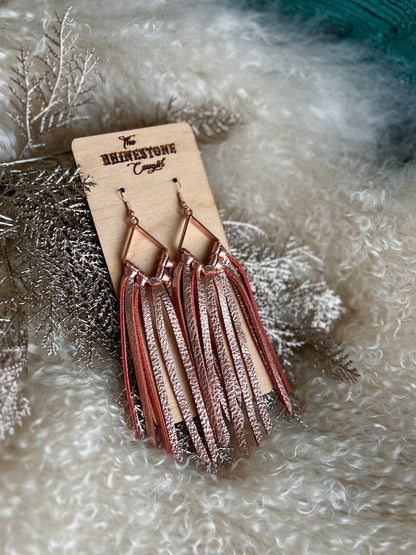 Rose Gold Free Spirit Diamond Fringe