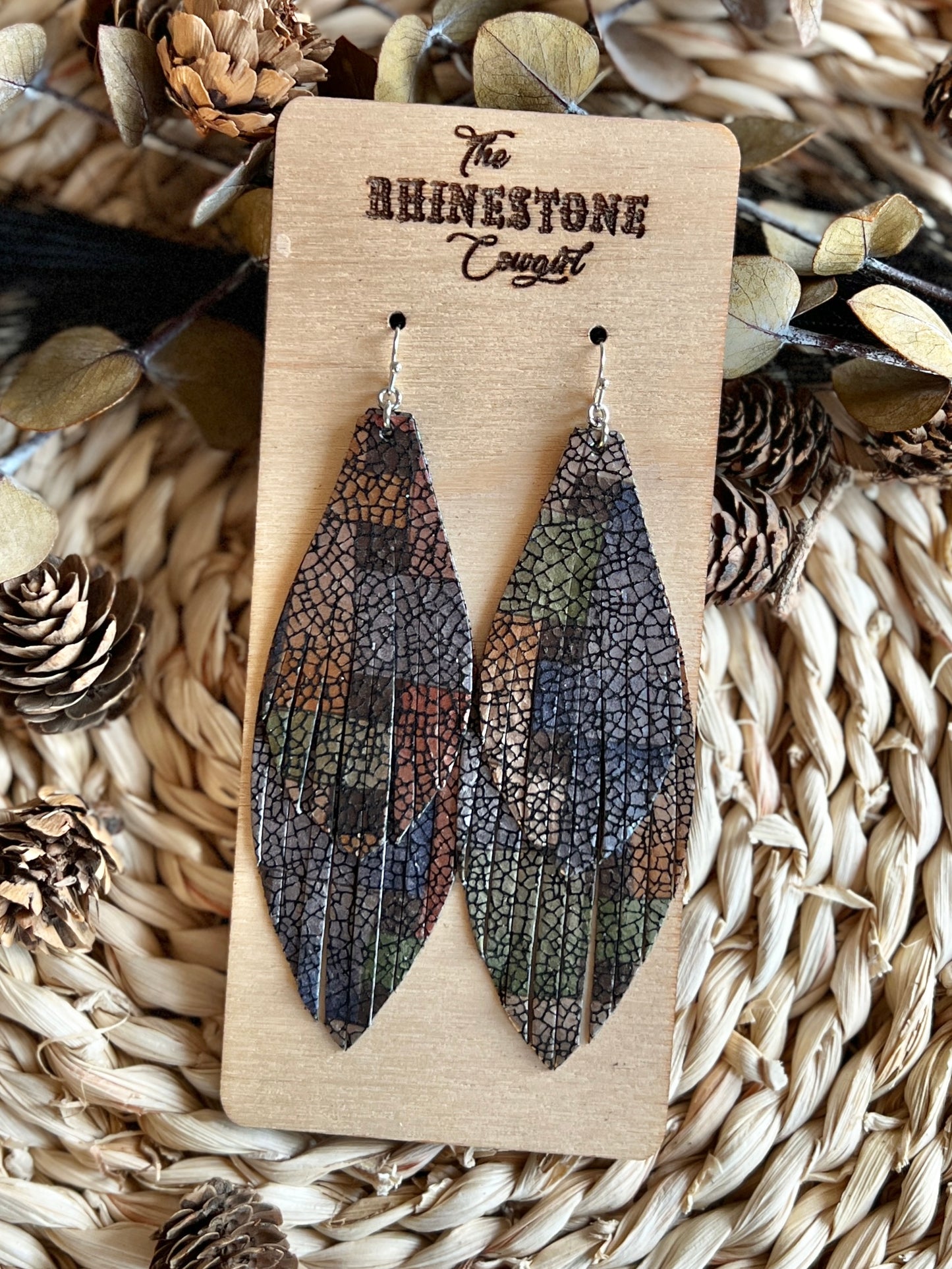 Plaid Fall Metallic Pheobe Fringe