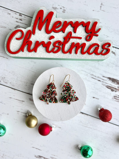 Festive Acrylic Glitter Collection