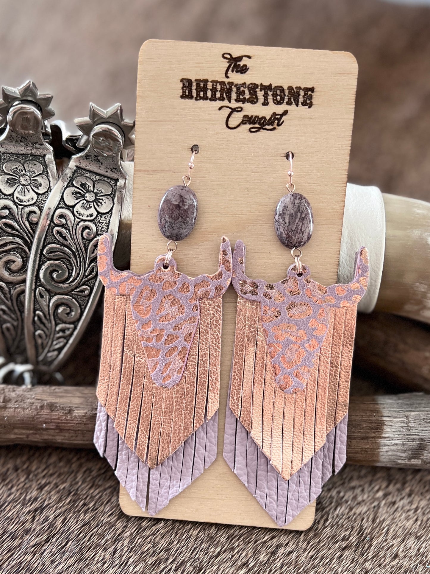 Lavender & Rose Gold Fort Worth Fringe