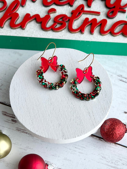 Festive Acrylic Glitter Collection