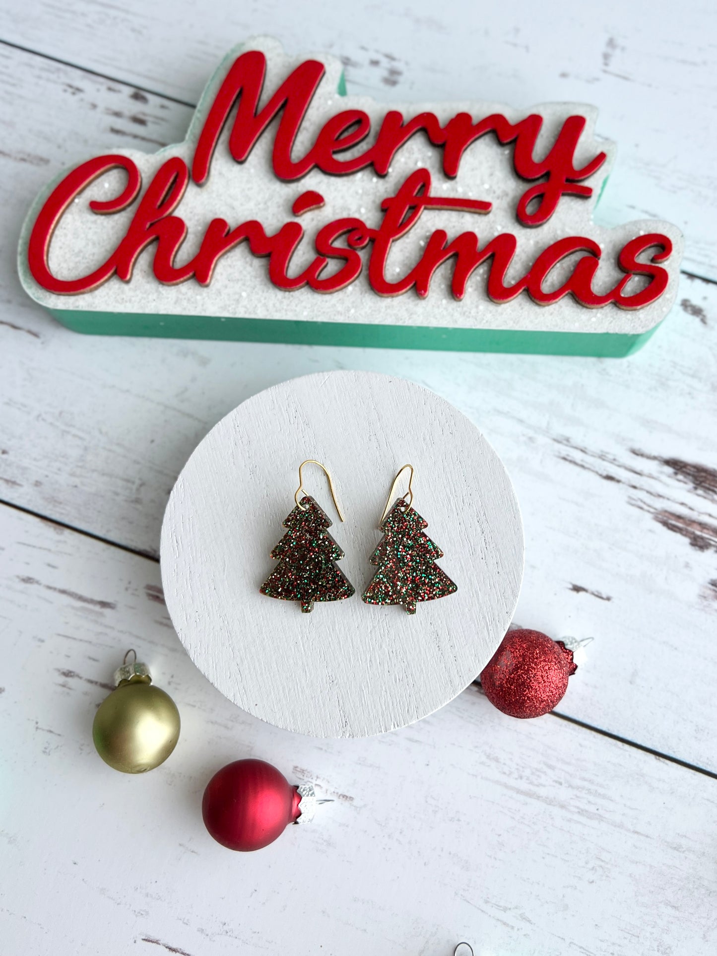 Festive Acrylic Glitter Collection