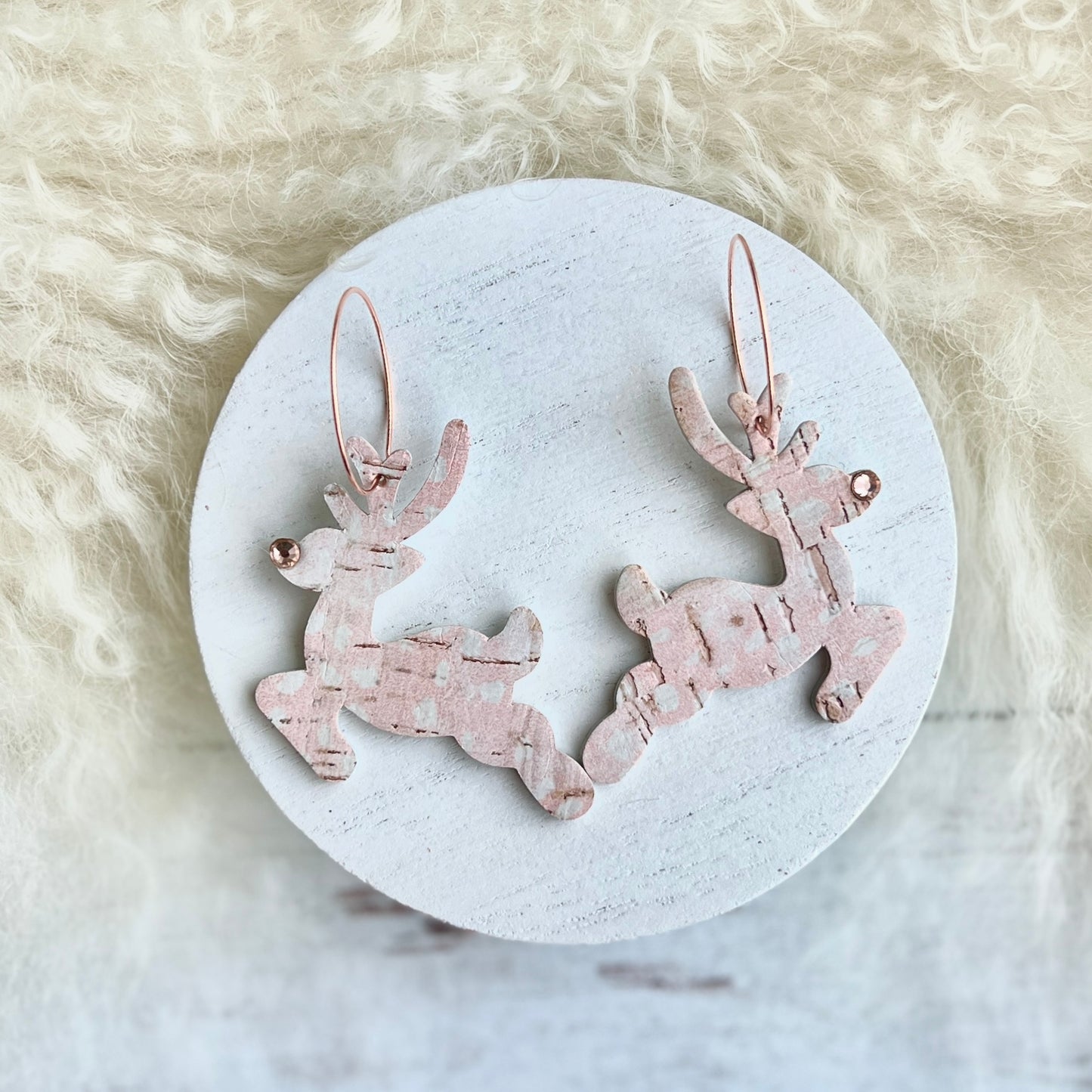 Blush and Rose Gold Reindeer Games