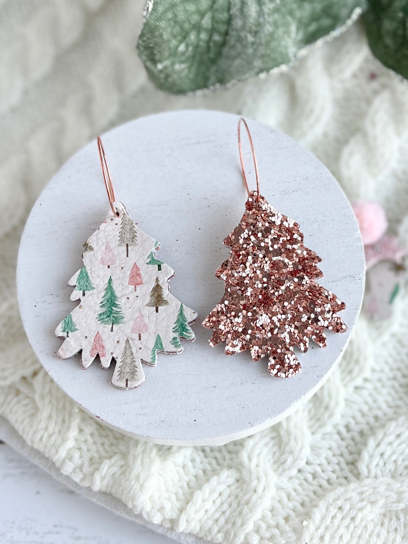 Pink and Sage Boho Tree Collection