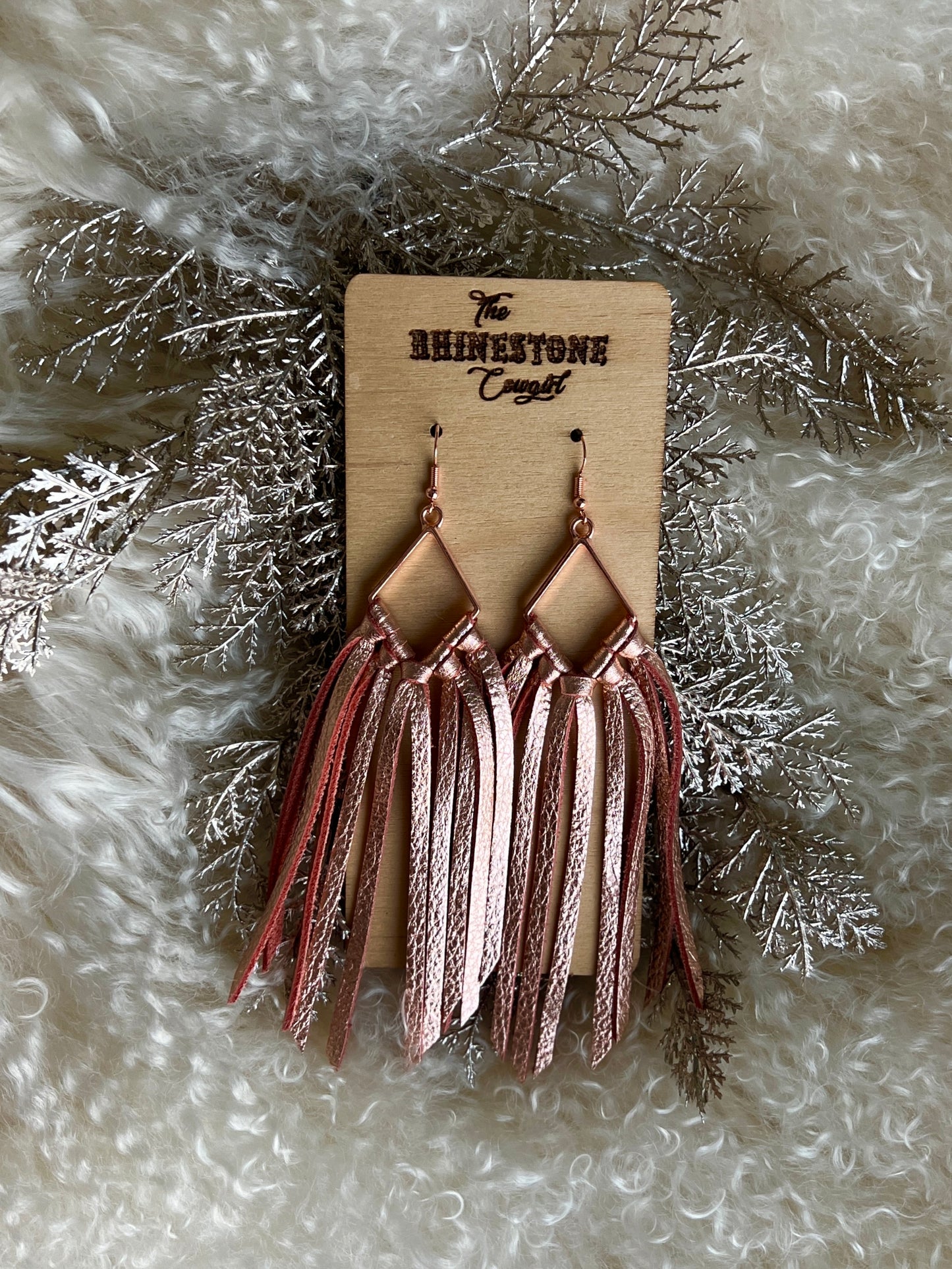 Rose Gold Free Spirit Diamond Fringe