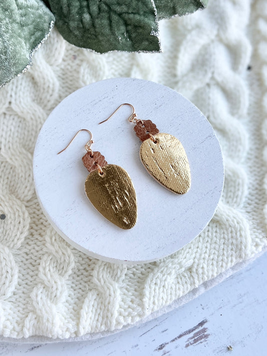 Gold Christmas Bulb