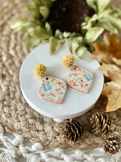 Warm Fall Floral Petals