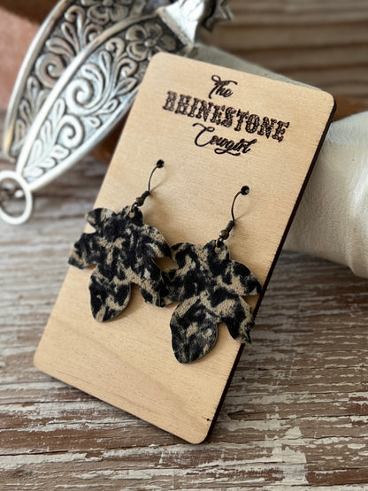 Black Smoke Falling Leaf
