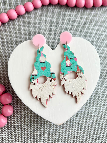 Turquoise Heart Gnomes
