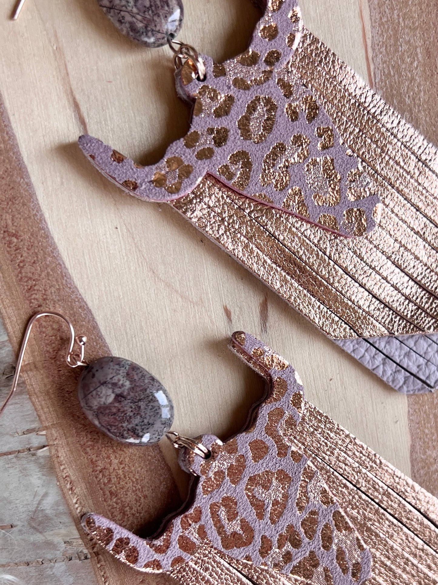 Lavender & Rose Gold Fort Worth Fringe