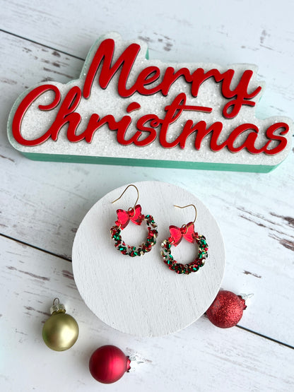 Festive Acrylic Glitter Collection