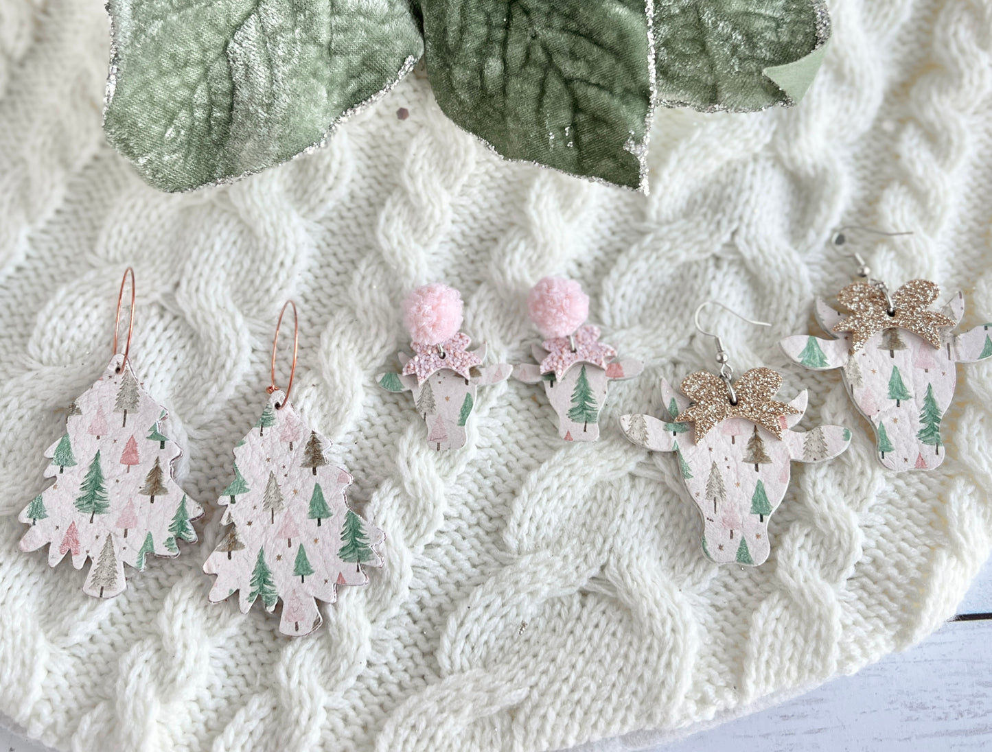 Pink and Sage Boho Tree Collection