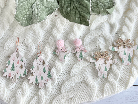 Pink and Sage Boho Tree Collection