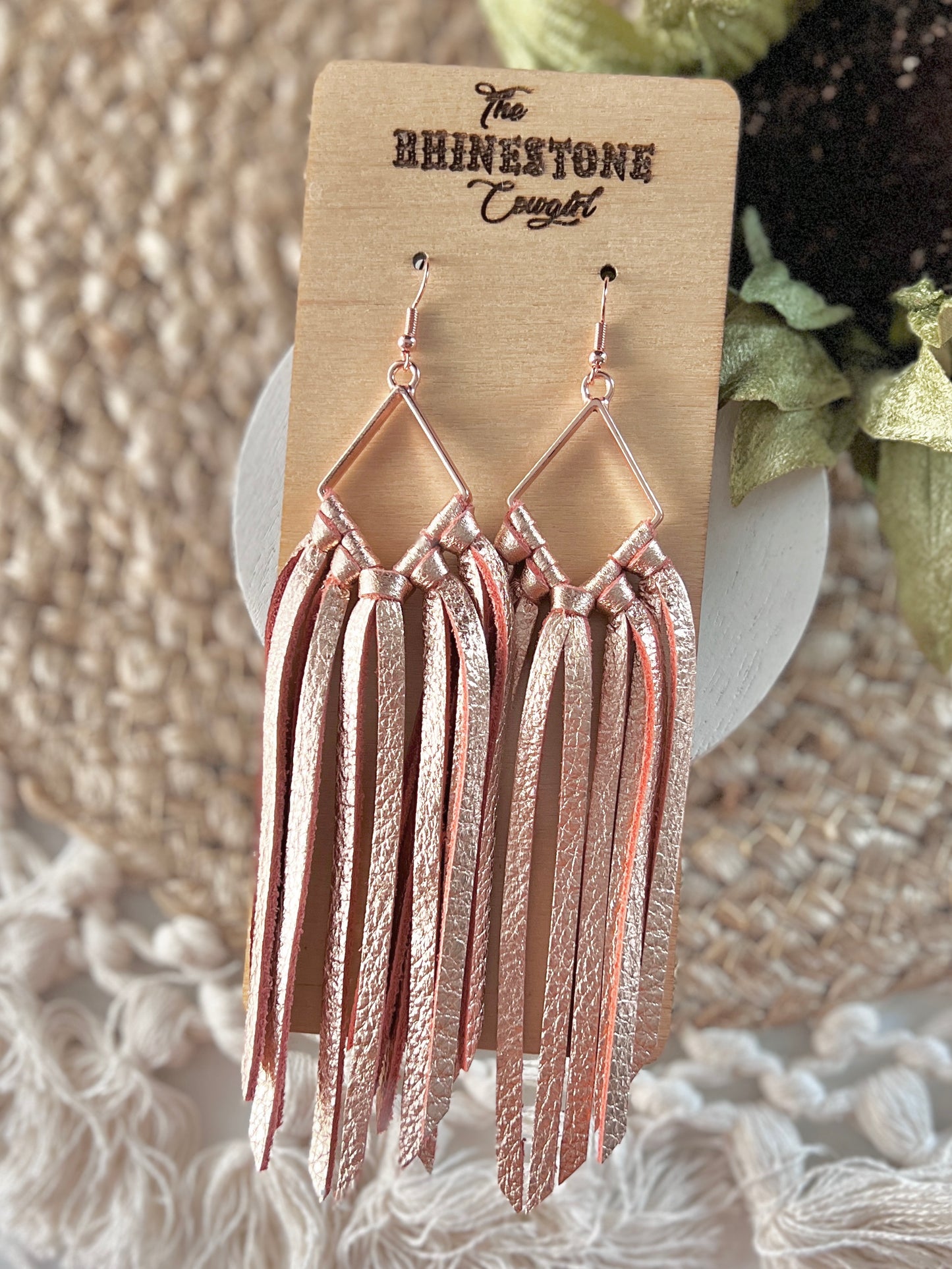 Rose Gold Free Spirit Diamond Fringe