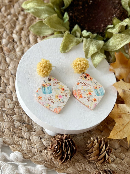 Warm Fall Floral Petals