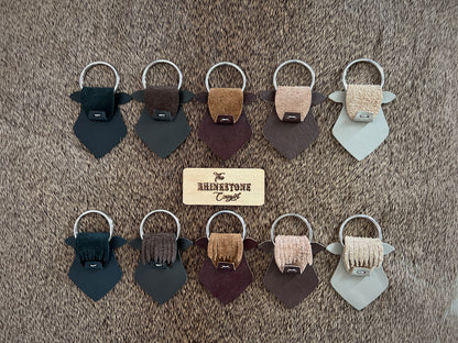 Highland Cow Keychain