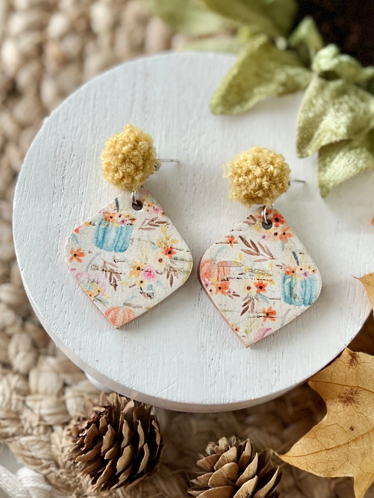 Warm Fall Floral Petals