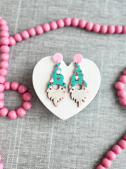 Turquoise Heart Gnomes