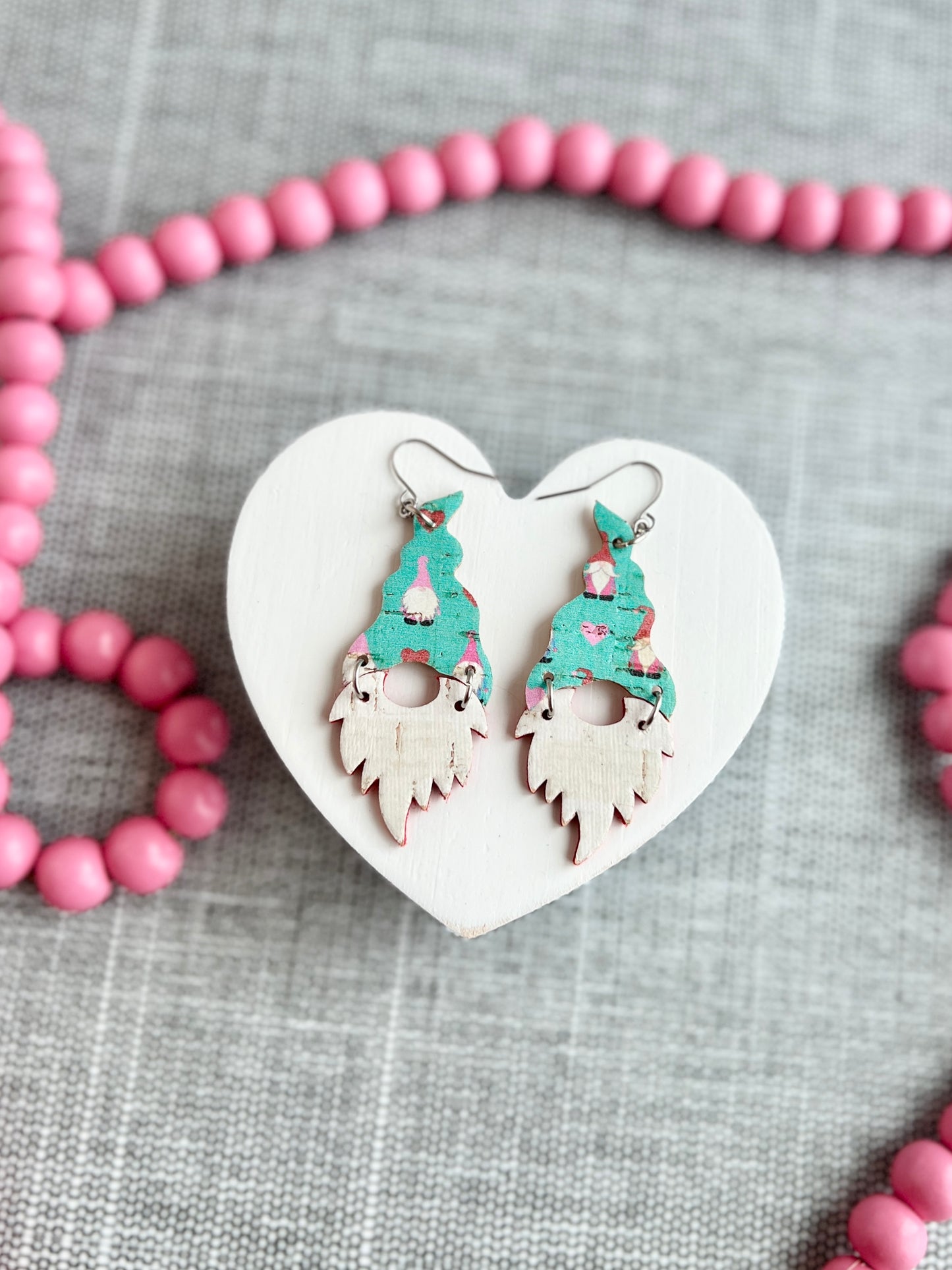 Turquoise Heart Gnomes