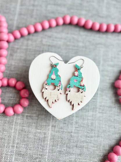 Turquoise Heart Gnomes