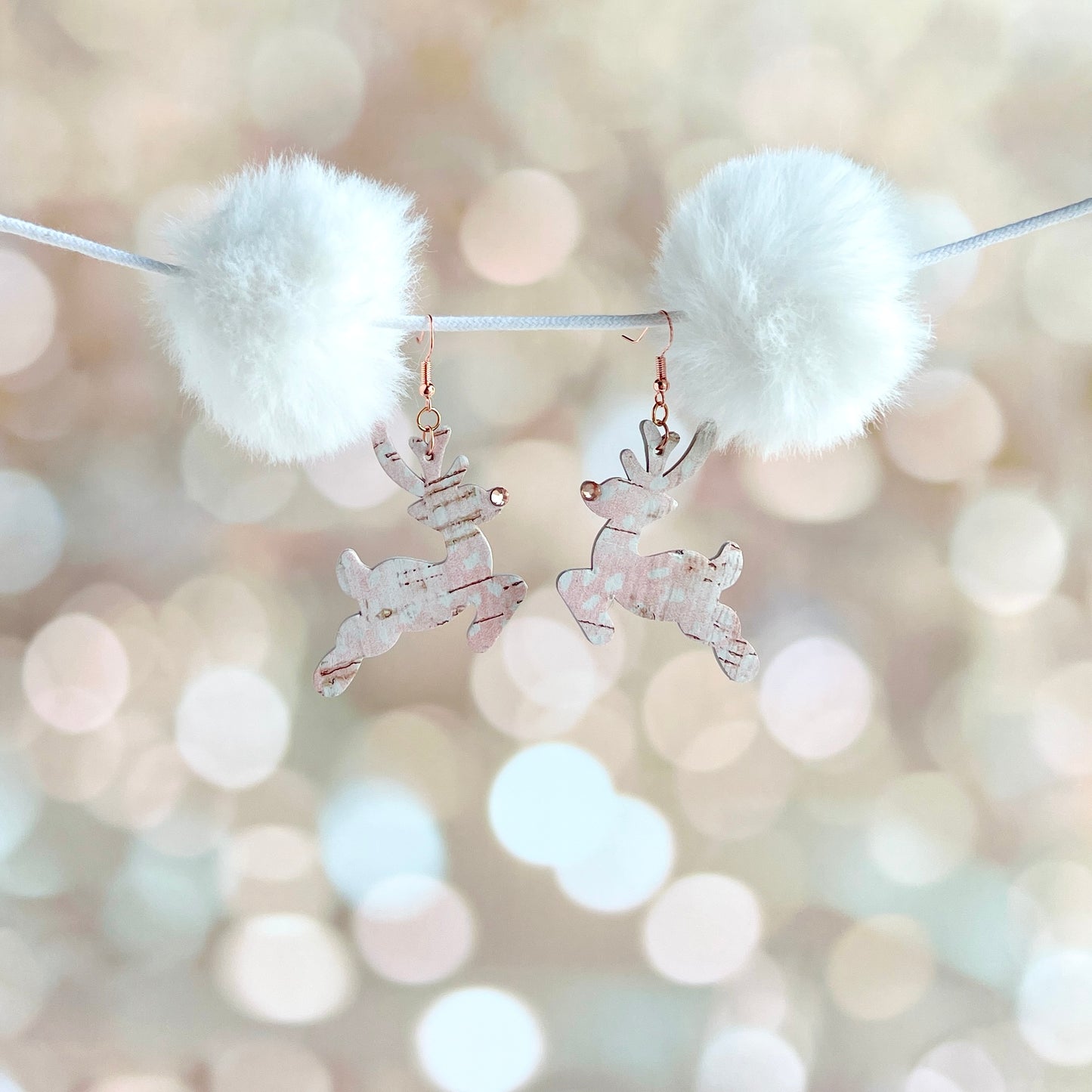 Blush and Rose Gold Reindeer Games