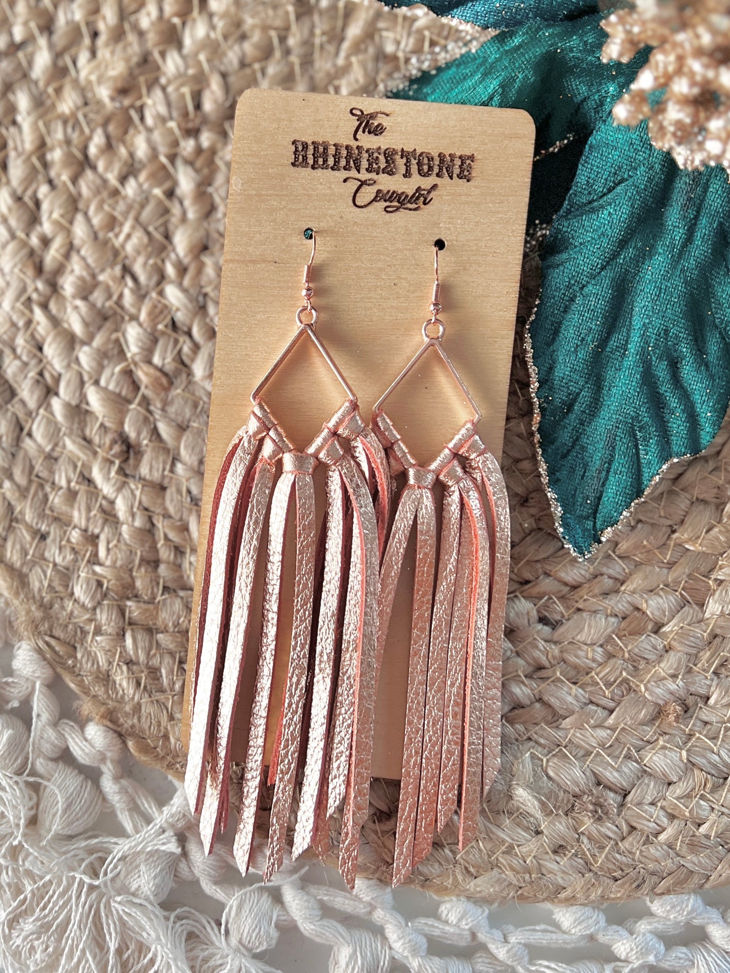 Rose Gold Free Spirit Diamond Fringe