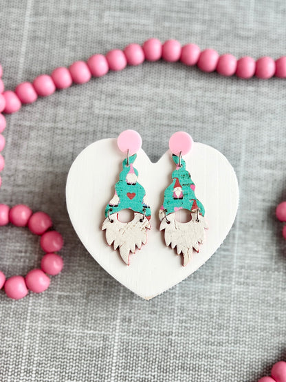 Turquoise Heart Gnomes