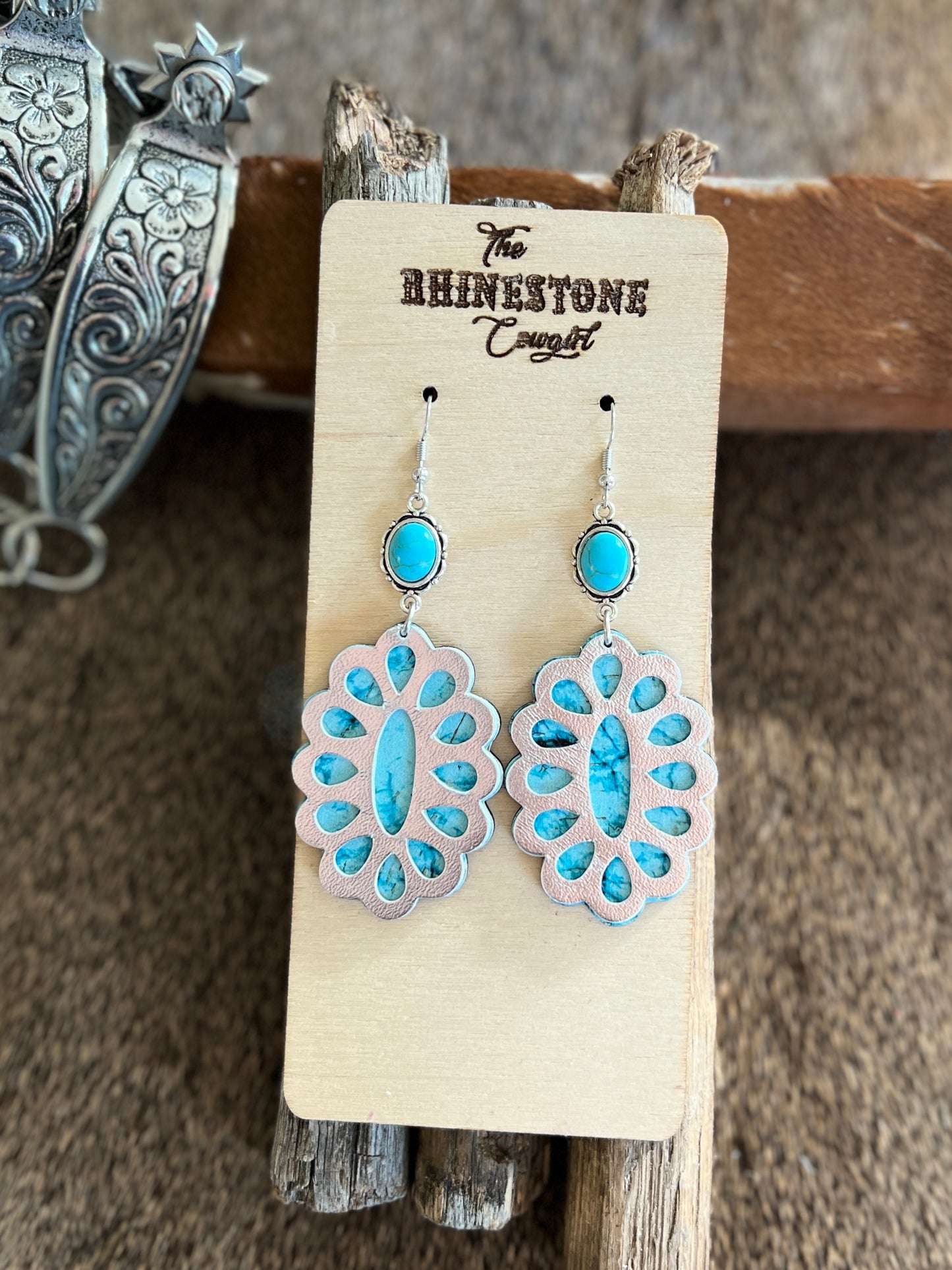 Silver Oval Conchos