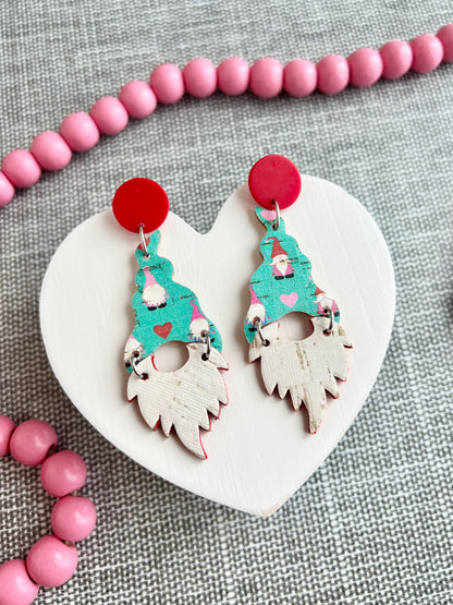 Turquoise Heart Gnomes