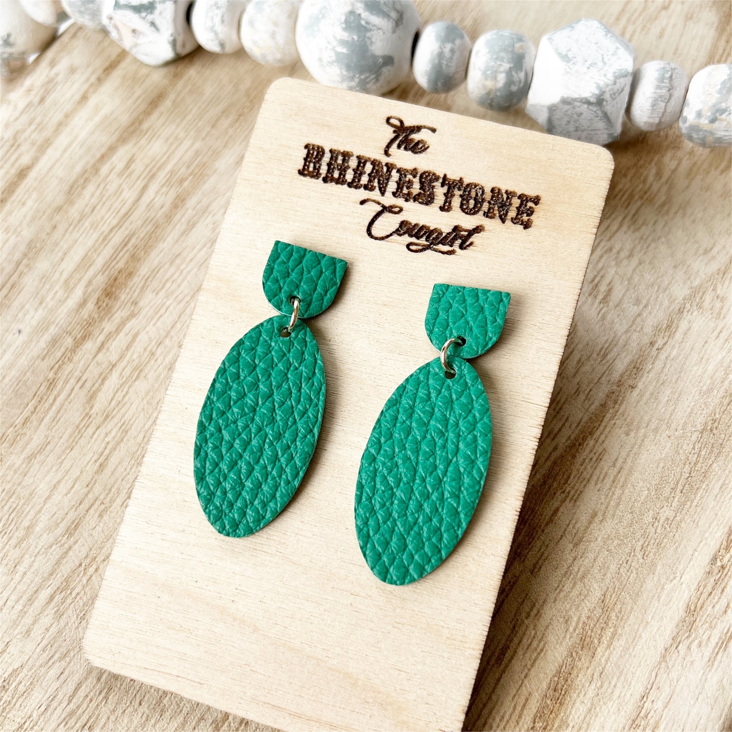 Kelly Green Ovals