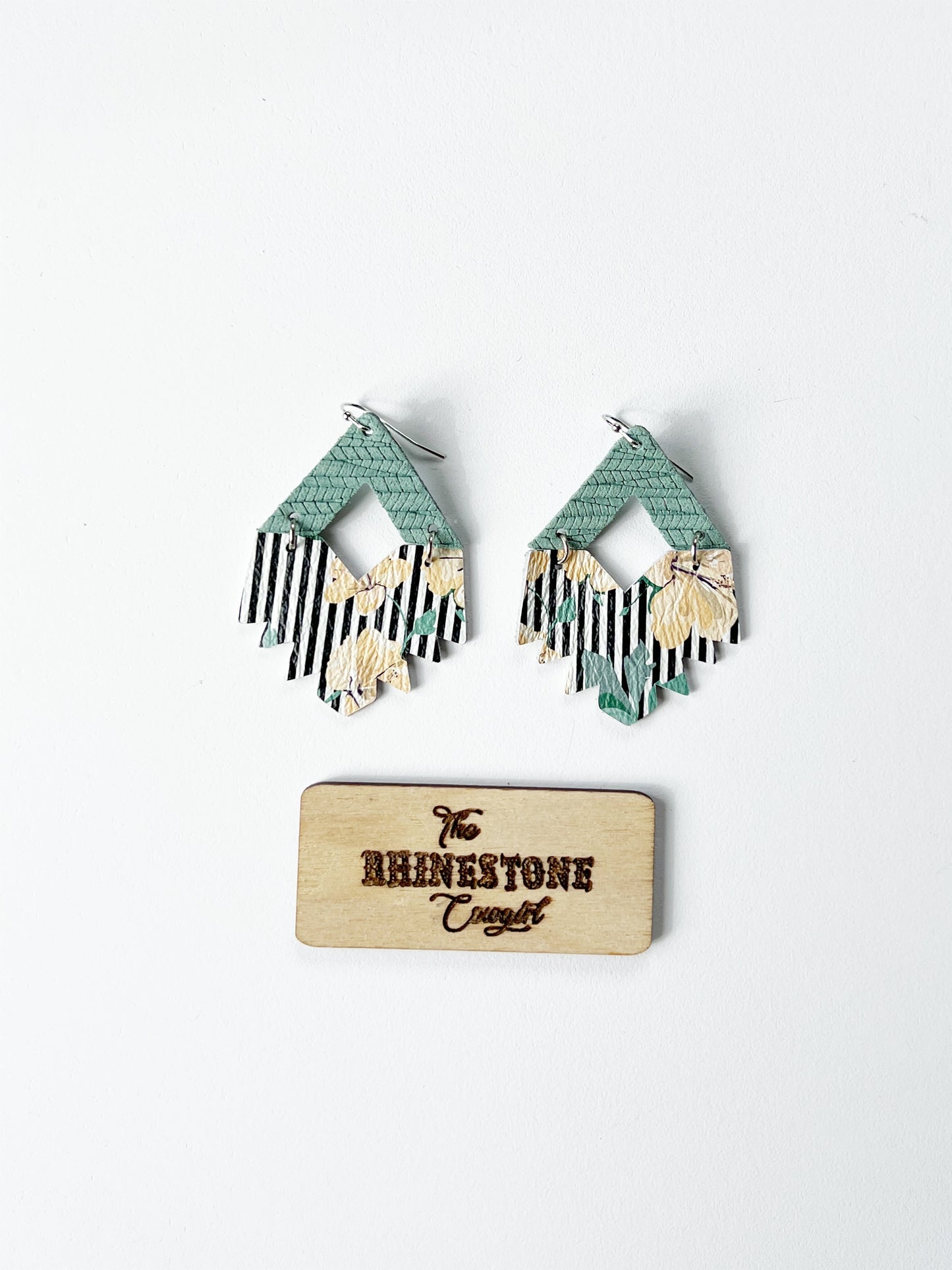 Yellow Floral/Seafoam Vaquera Southwest Aztec