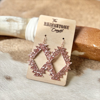 Rose Gold Mescalero Split Aztec
