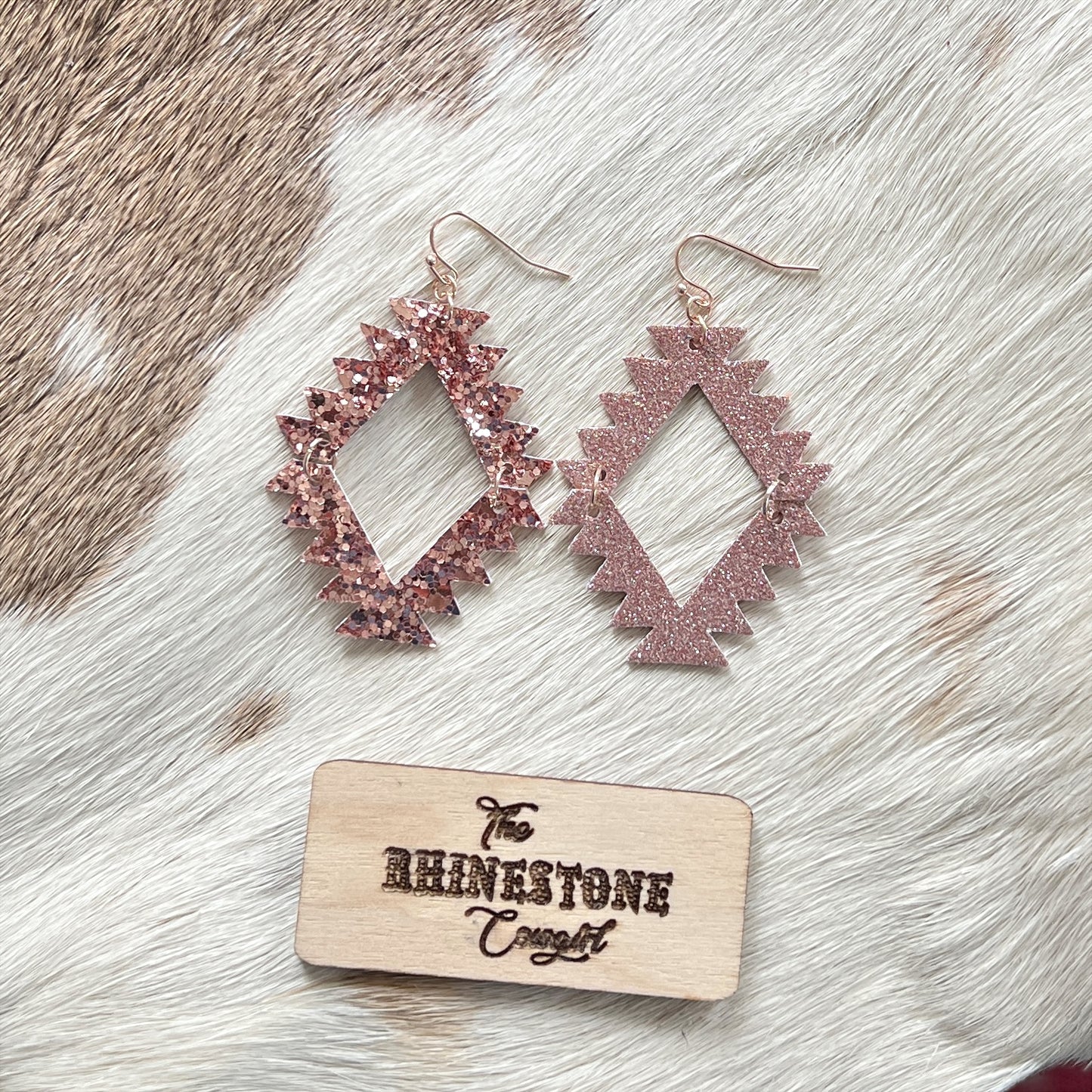 Rose Gold Mescalero Split Aztec