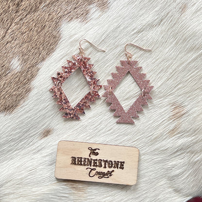 Rose Gold Mescalero Split Aztec