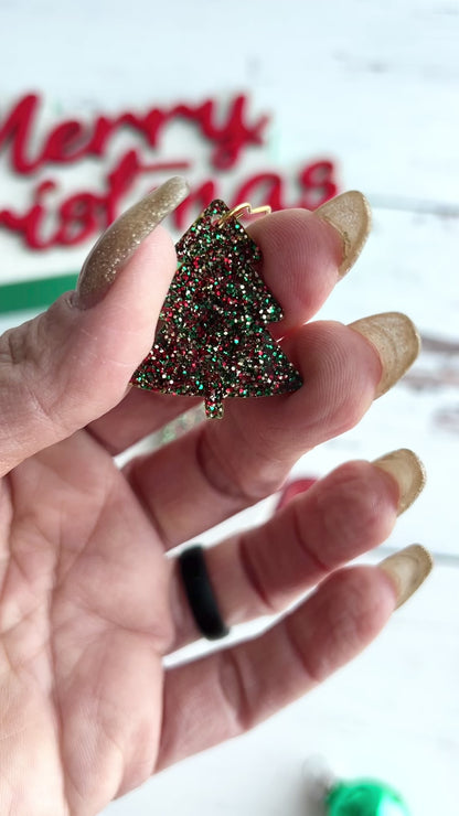 Festive Acrylic Glitter Collection