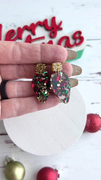 Festive Acrylic Glitter Collection