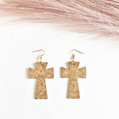 Natural cork/Gold Baptista Cross