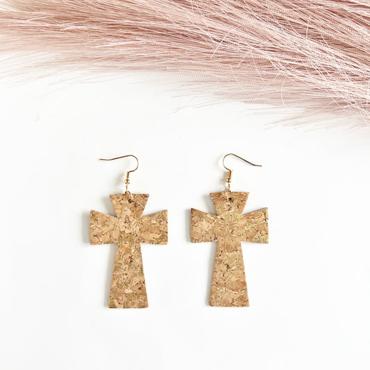 Natural cork/Gold Baptista Cross