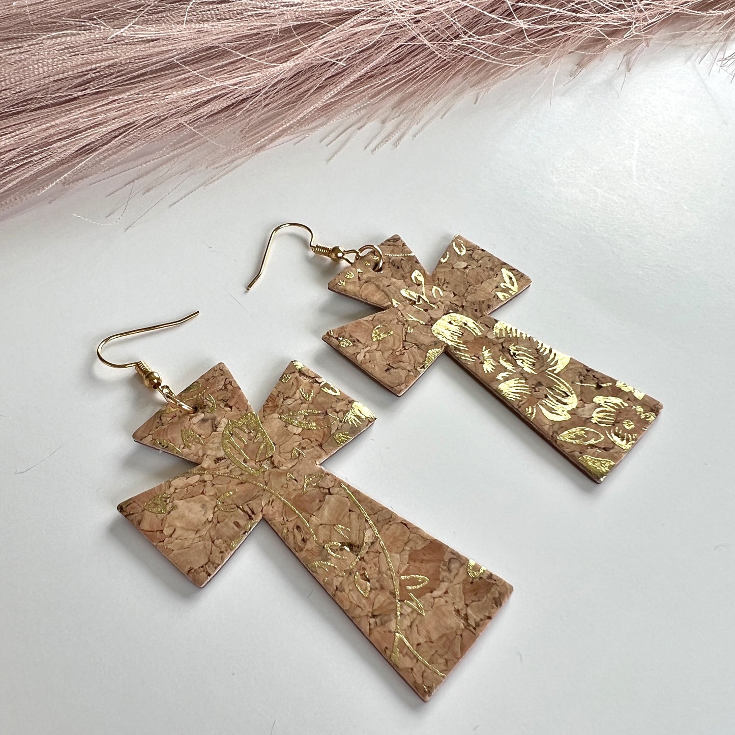 Natural cork/Gold Baptista Cross